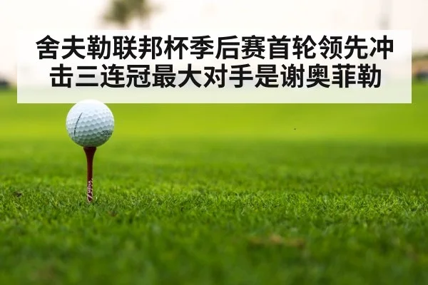 golf tournament leaderboard